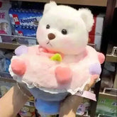 2 in 1 Romantic Bear Plush Bouquet